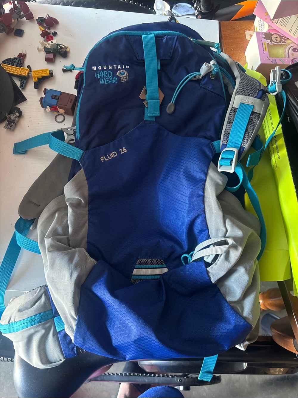 Mountain Hardwear Fluid 26 Backpack - Technical Daypack - Blue/Gray